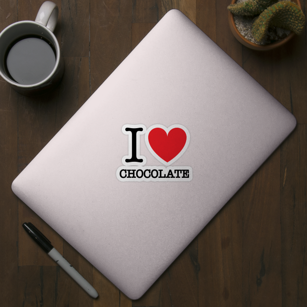 I HEART CHOCOLATE by MasterpieceArt